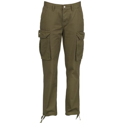 Black Premium by EMP Cargobroek - EMP Street Crafted Design Collection - Cargobroek - W28L32 tot W29L32 - voor Vrouwen - olijf
