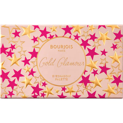 Volume Glamour Eyeshadow Palette 01 Gold Glamour 8.5 g – Eyeshadow Palette, Highly Pigmented, For Women, Gold, Suitable For Daily Makeup
