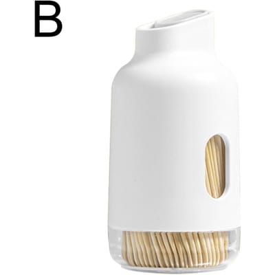 Porte-cure-dents portable, distributeur de cure-dents de poche, seau de rangement pratique pour la chambre, boîte de rangement pour cure-dents, salon, maison, Din E3T8