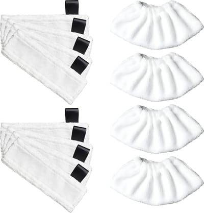 Accessoires Set Geschikt Voor Kärcher Easyfix SC2, SC3, SC4 & SC5 - Stoomreinigeraccessoires - Vervangende Microvezeldoekjes - Mop Pad Dweil