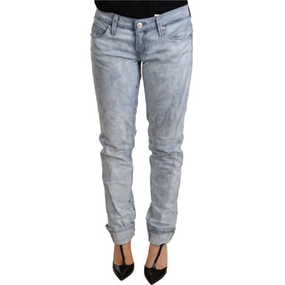 Acht Skinny Acid Wash Jeans