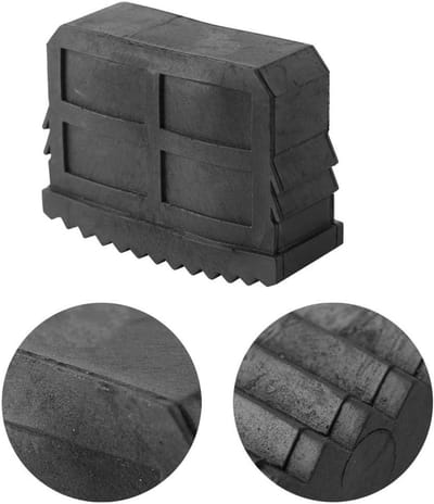 Universele Rubber Voetjes voor Ladder, Set van 2, Antislip Vervangingspads, Bescherming voor Vloer en Meubels
