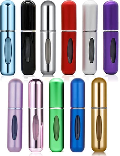 Parfumverstuiver [3 stuks] navulbare parfumflessen draagbare verstuiver Mini Parfum Flesje mini draagbare spuitfles zakverstuiver 5ml perfume atomizer