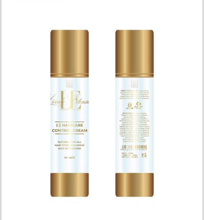 LE Haircare Control Cream- 100ml - Krullencreme - Anti-Pluis - Vegan