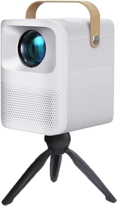 Beamer Muurbeugel - Projector Houder - Optimale Kijkhoek - 360 Graden Draaibaar - 1.5 kg Draagkracht - Wit