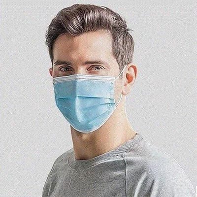 Wegwerp beschermend masker - 20 stuks - Wegwerp Mondkapjes 3Laag - geschikt voor OV