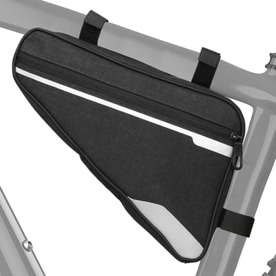 HEZIVO® Frametas Fiets - Waterdicht - Met Telefoonhouder - Opbergvak E-Bike
