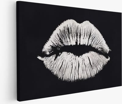 Saammp - Muurcirkel Hout - Schotse Hooglander Kalf - Zwart-Wit - Dieren - Landschap - Ø 80 - Wandcirkel - Wanddecoratie Cirkel - muurdecoratie Woonkamer - Slaapkamer decoratie - Rond Schilderij