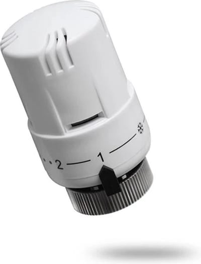 Thermostaatkop M30 - Radiatorknop M30 - Wit (M30 - 1,5) - 6-29°C - LET OP DE MAATVOERING !