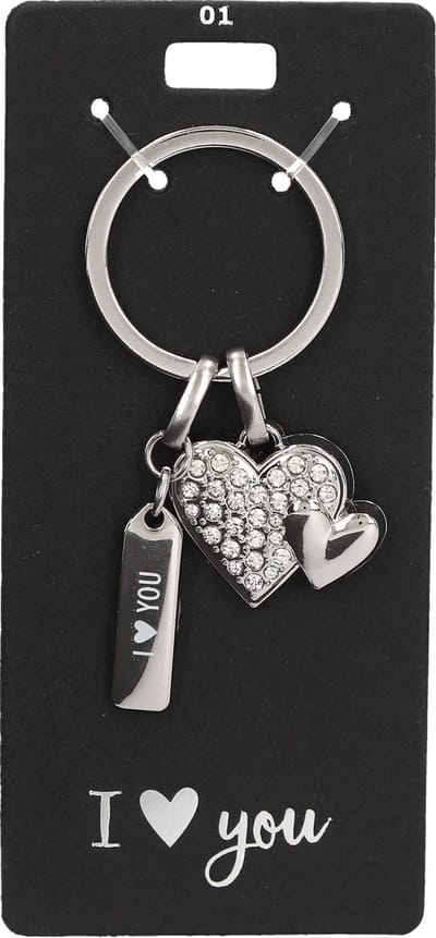 Depesche - Glamour sleutelhanger - mot. 001 - I (heart) you