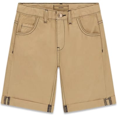 Korte popeline broek voor kinderen Guess