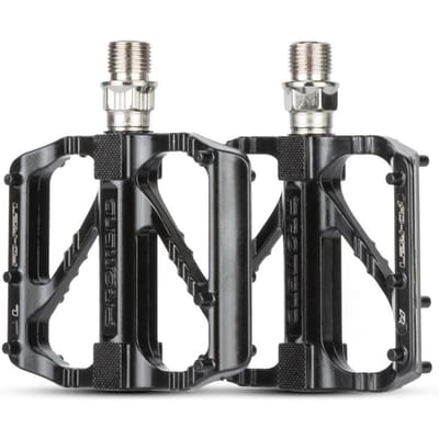 Pédales de vélo ultralégères sans effort, roulement en alliage d'aluminium, accessoires de vélo élargis, antidérapants, stables et fermes
