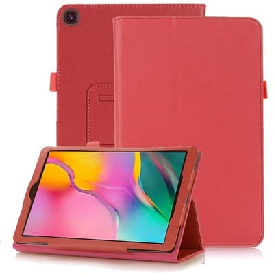 EtuiTab - Tablethoes - Samsung Galaxy Tab A7 - Standfunctie - Rood