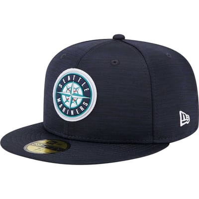 New Era MLB Seattle Mariners 59fifty Fitted Pet Blauw