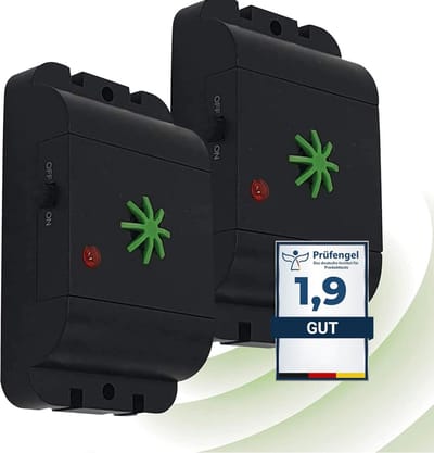 Equivera Kattenverjager op Zonneenergie - Kattenverjager - 100% Diervriendelijk - Tuin - Ultrasone Verjagers - Katten Verjager - Kattenschrik - Kattenverjager Voor De Tuin - Anti Katten In Tuin