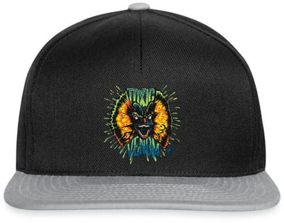 Jurassic World Dilophosaurus Toxic Snapback cap