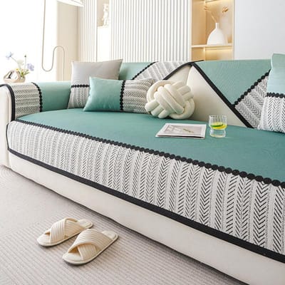 Nieuwe Sofa Kussen Combinatie Sofa Universele Zomerseizoen Sofa Mat Zitkussen Antislip Hoes Hoes Stof 70*70cm