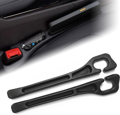 Autostoel Lückenfüller Set van 2, Zitgap Organizer voor Auto en Vrachtwagen, Voorkom Spullenverlies en Verbeter Comfort in de Auto