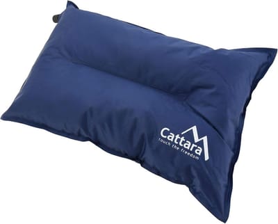 Zelfopblazend kussen - 42 cm - blauw