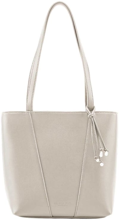 SEIDENFELT MANUFAKTUR shopper schoudertas Sandve Shopper Cream crème