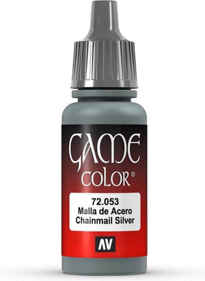 Vallejo Hobbyverf Acrylverf - 72053 Game Color - Chainmail - Acryl - Verf flesje - 18 ml