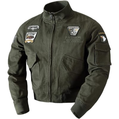 Vestes décontractées pour hommes de printemps et d'automne Vestes militaires pour hommes XXXL gray