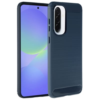 imoshion Hoesje - Geschikt voor Samsung Galaxy A37 (5G) - Brushed Backcover - Donkerblauw