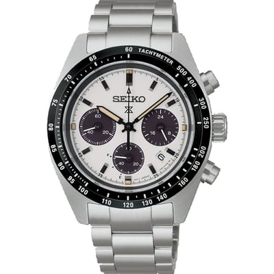 Seiko Land SSC961P1 Prospex Speedtimer ‘Youngtimer’ Monochrome Horloge