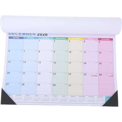 Calendrier Mural Juin 19 Mois De Juin 2026 à Décembre 2027 Couleur Planificateur Suspendu pour Famille Bureau Planification