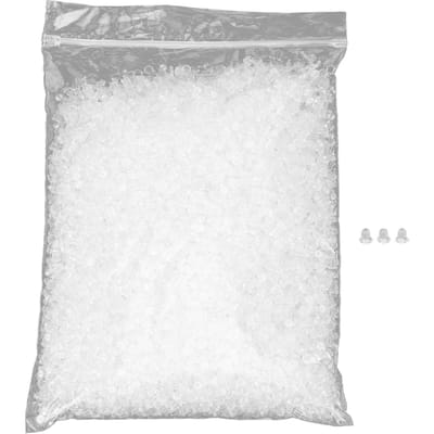 10000 stuks Transparante Oorbelachterkanten 6mm Goede Flexibiliteit Rubber Oorbelachterkanten voor DIY Oorsieraden white