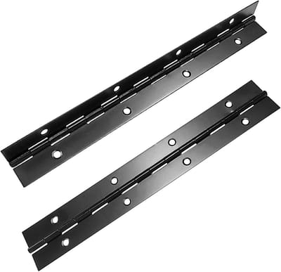 2 x Piano Scharnieren, Doorlopende Scharnieren voor Meubels, RVS Scharnieren voor Kasten, 150 mm, Duurzaam en Sterk