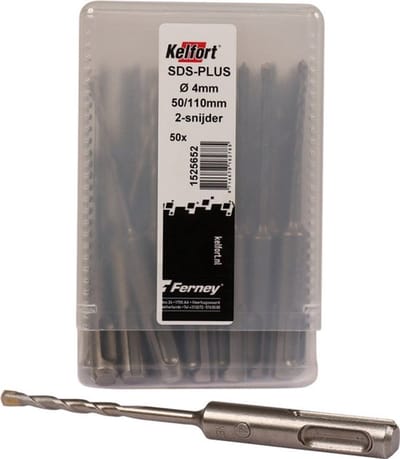 Kelfort HAMERBOOR SDS+ 4.0X50/110 - 50ST 2-SNIJDER