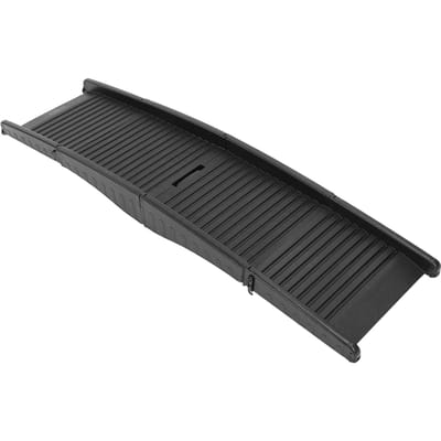 Rampes de voiture portables pour chiens Chat chien Pliable Antidérapante Rampe Échelle d'étape pour animaux de compagnie pour grands chiens blanc