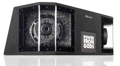 Hifonics MR8DUAL Pre-loaded subwoofer 600 W voor de auto, Dual subwoofer 2 x 8 inch Subwoofer 600W RMS, 1200W, 20 cm bandpass LED)