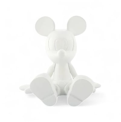 SCULPTURE SITTING MICKEY 12CM DSST01201MWBC LEBLON DELIENNE WHITE