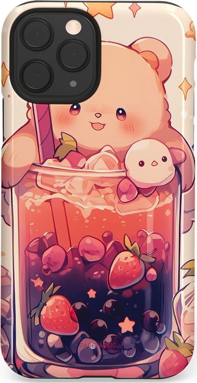Casetastic Hoesje Geschikt voor Apple iPhone 11 Pro - Stijlvolle Beschermende Duo-layer Case - Beertjes Cocktail