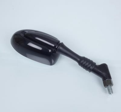 Rétroviseur droit Mad Aircraft noir pour moto scooter / M10 Pas 1.25 std Neuf