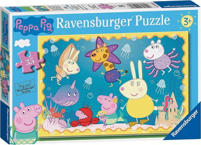 Peppa Pig onderwateravontuurpuzzel 35 stukjes
