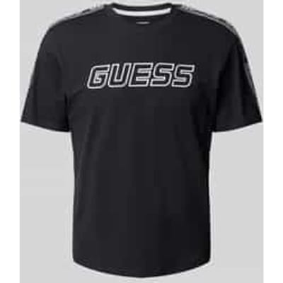 T-shirt met labeldetail