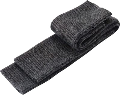 Nivard Armwarmers - Polswarmers - Armwarmers Dames - Duimopening - Wol - Armstukken - Winter - Diep Grijs - Elastisch