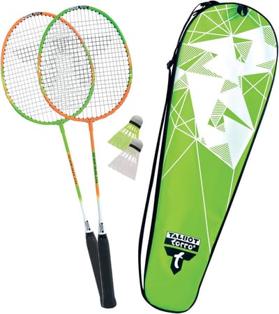 Badmintonset voor 2 Spelers met Rackets en Veerballen