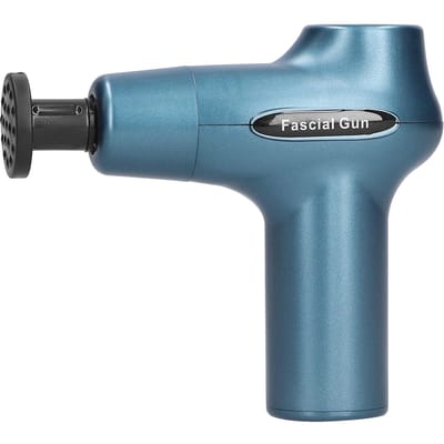 LCD Elektrische Spiermassager Sterke Motor Vibratie Ontspanning Fitness Spiermassager (Blauw)