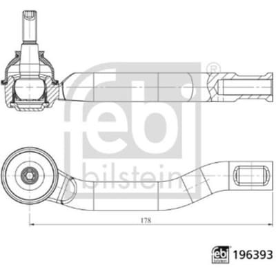 Spoorstangeinde FEBI BILSTEIN 196393