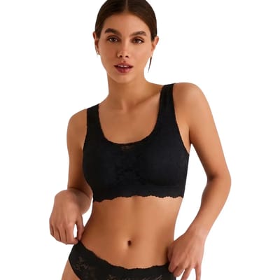 Bralette zonder beugels vrouw Selmark One And Lace Mariage