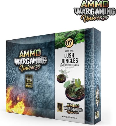 AMMO by Mig Jimenez Modelbouwdecoratie - MIG 7926 Wargaming Universe 07 - Lush Jungles Effecten set