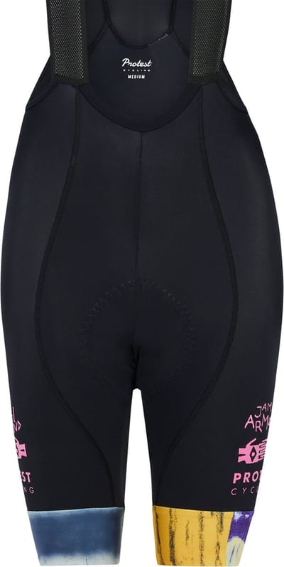 Protest Prtjamellp - Fietsbroek Dames - met Zeem - Schouderbanden - Silicone gripper