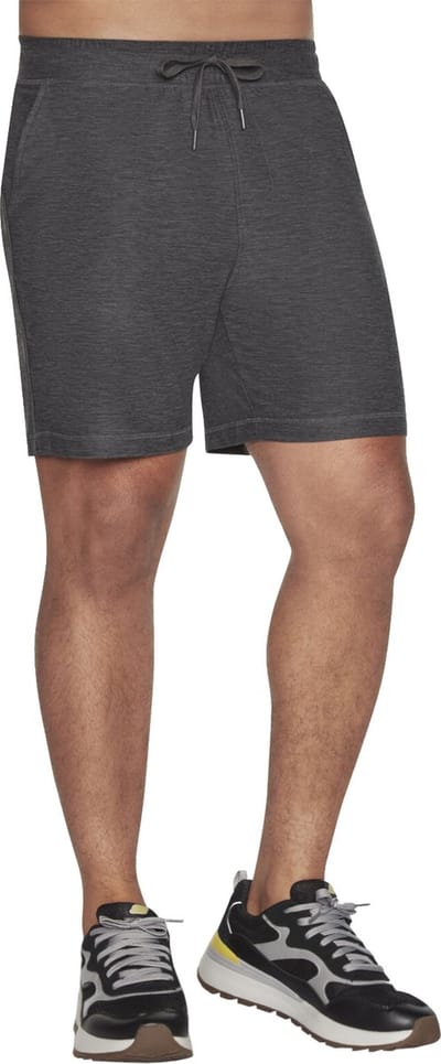 Skechers Skech-Knits Ultra GO Lite 7 Inch Short MSH108-BKCC, Mannen, Grijs, Shorts, maat: XXL