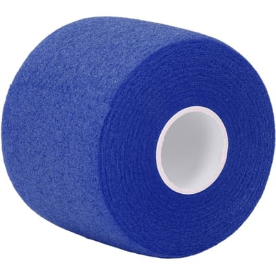 Grip de Badminton Coussin Enveloppant 60mm Largeur 20m Longueur Excellente Absorption des Chocs Grip de Raquette de Tennis bleu foncé