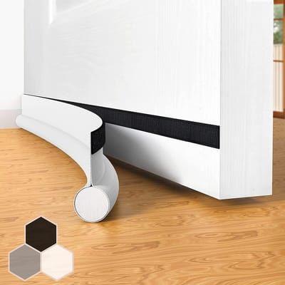 Deurafdichting - Tochtstrip - Tochtwerend Werken - Zelfklevend - 94 cm - Wit