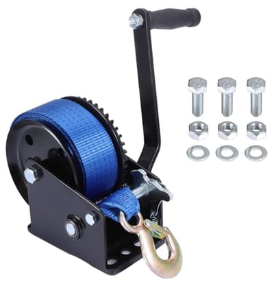 Handlier 800 kg met 10 m riem voor werkplaats en garage